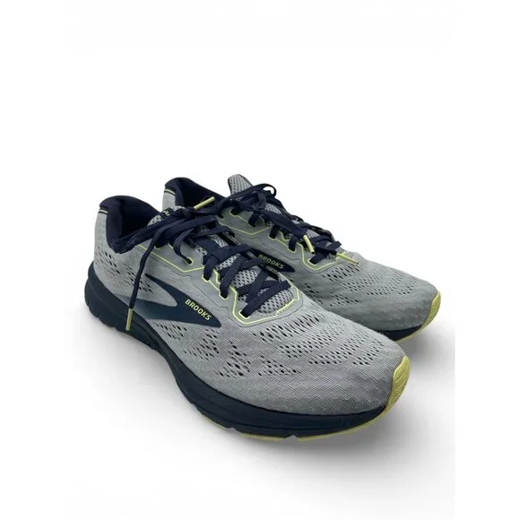 Brooks Mens Anthem 4 Running Shoes Size 11 Medium D Grey Navy Cushion Neutral - Picture 2 of 7
